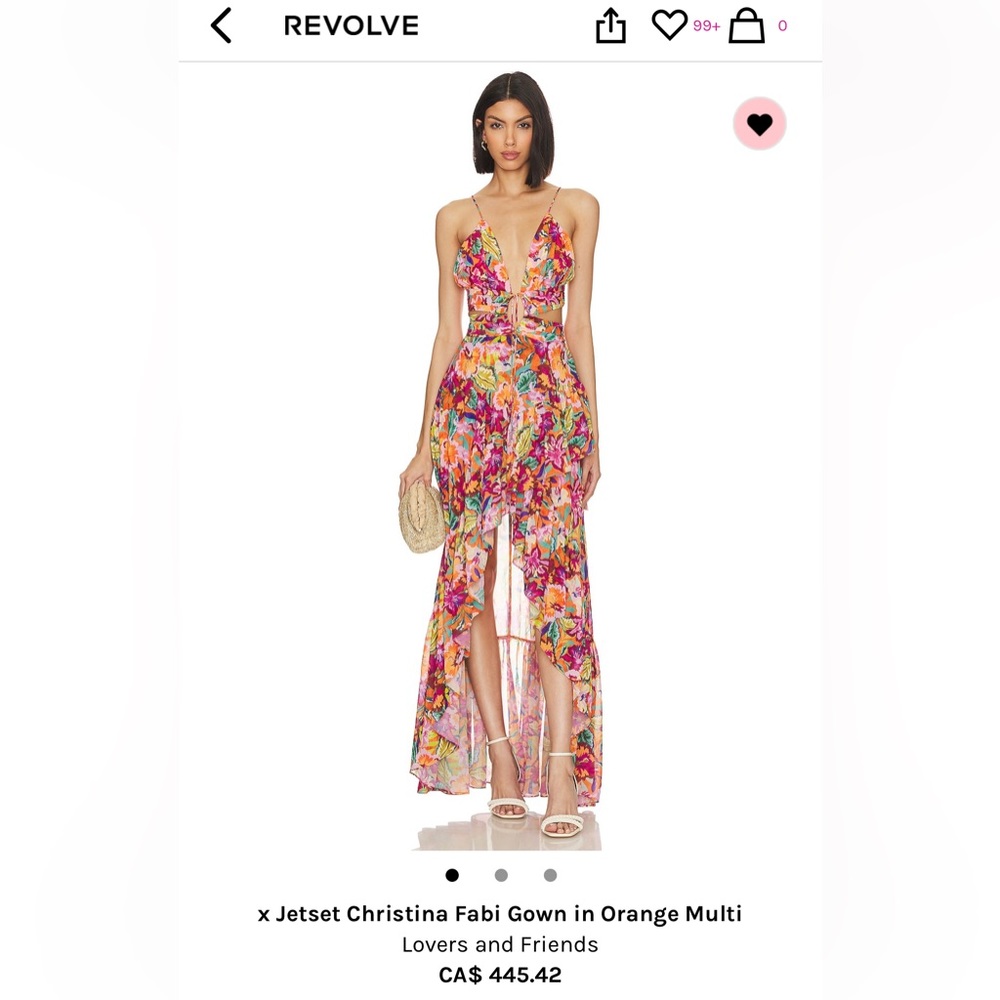 Lovers + Friends Jetset Christina Fabi Gown